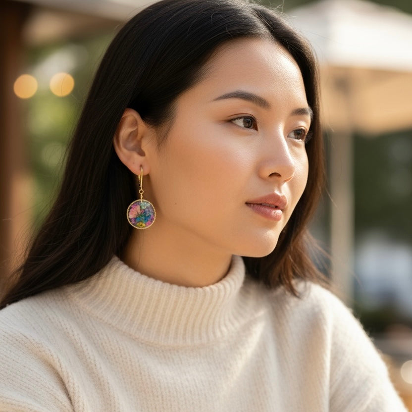 Botanical Garden Earrings - BG 397