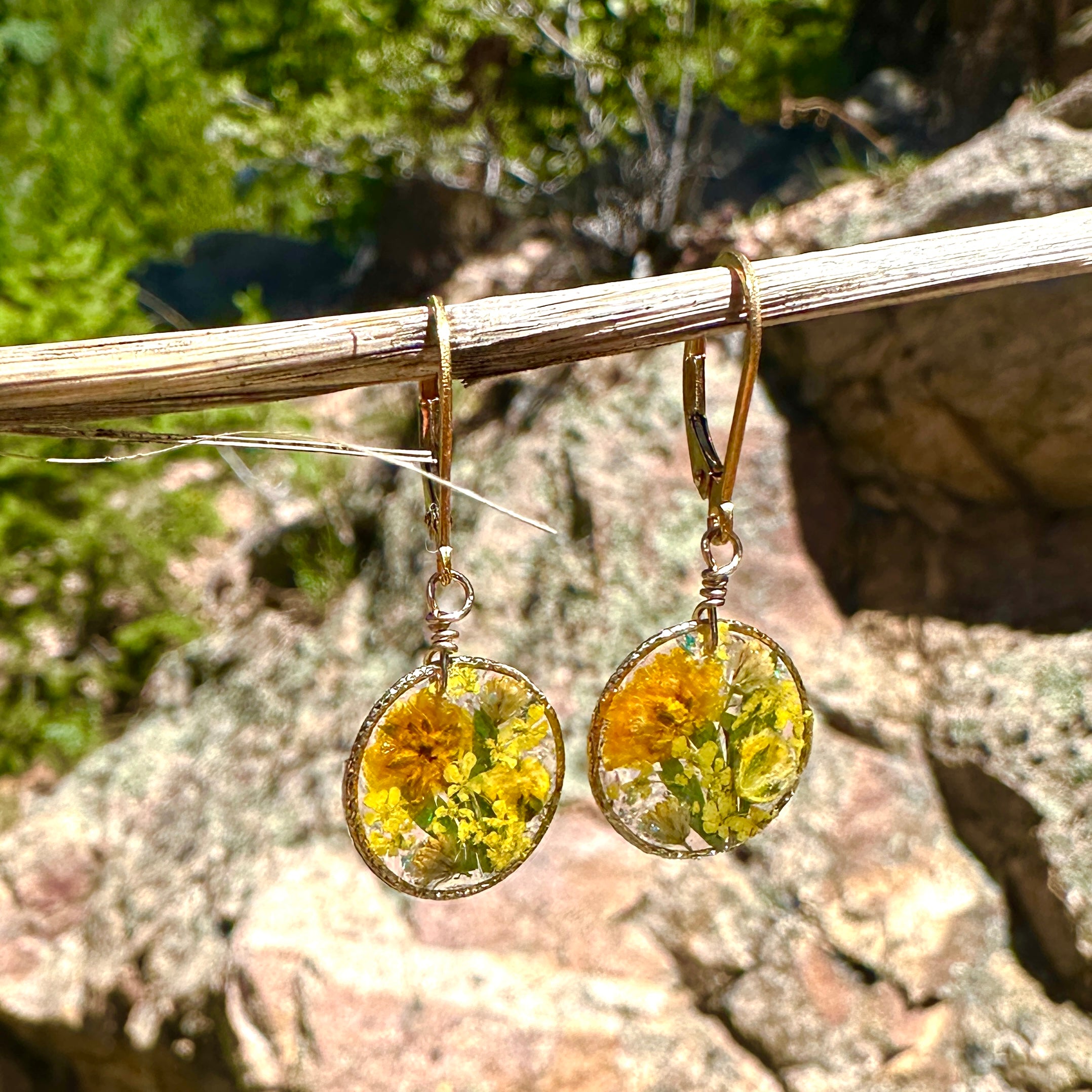 Sunshine Wildflower Earrings - BG 447