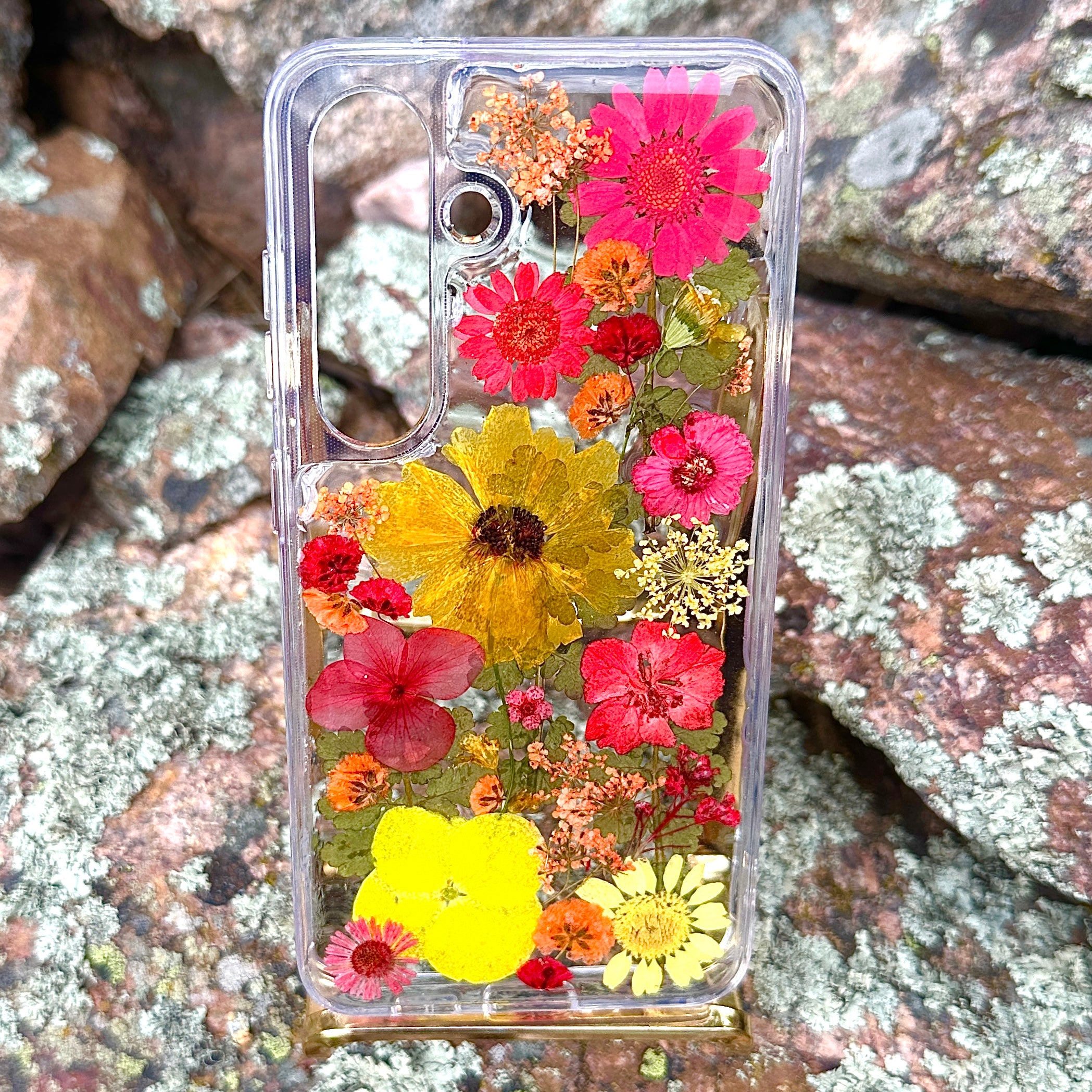 Samsung S24 Flower Phone Case - BG 411