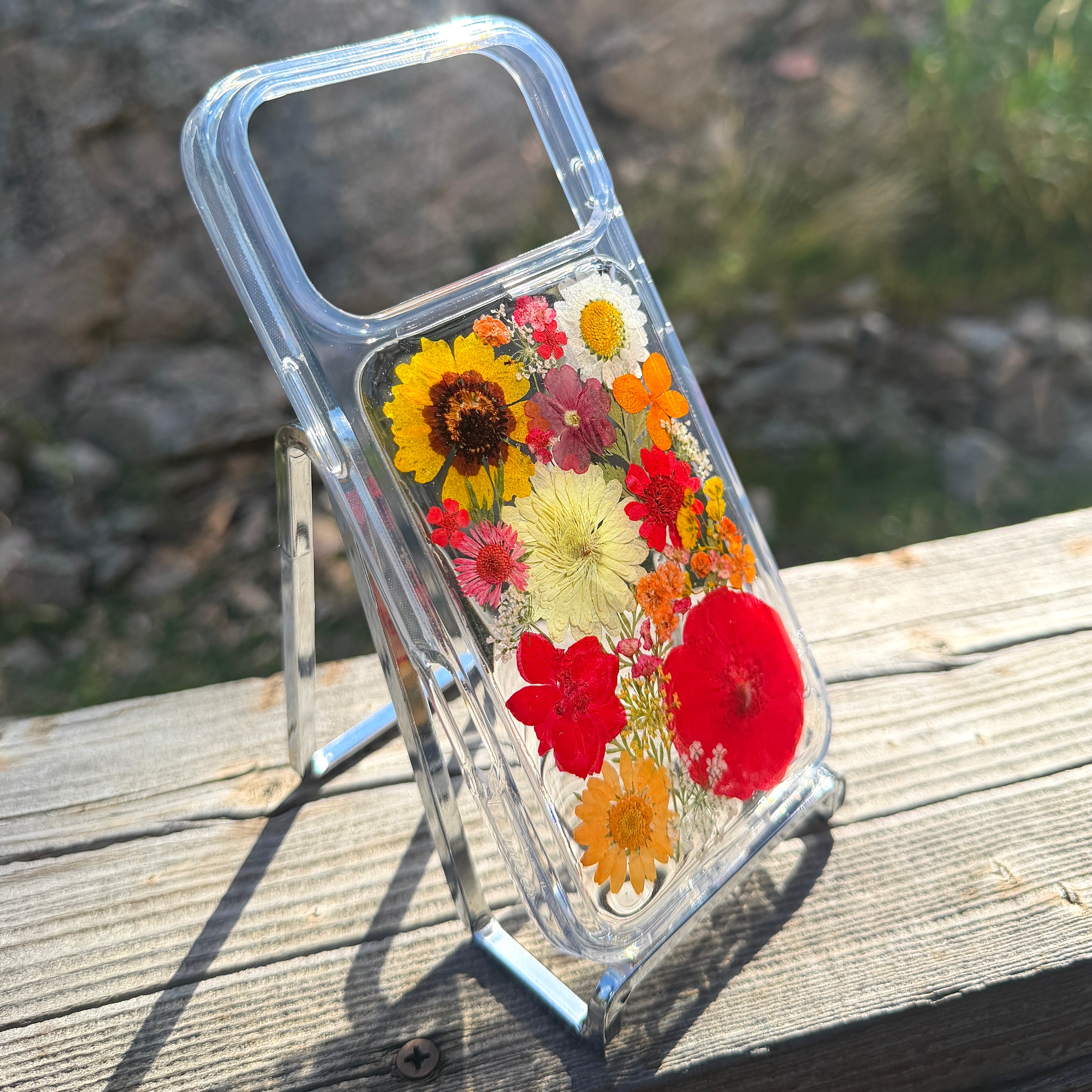 iPhone 17 Pro Max Flower Phone Case - BG 473