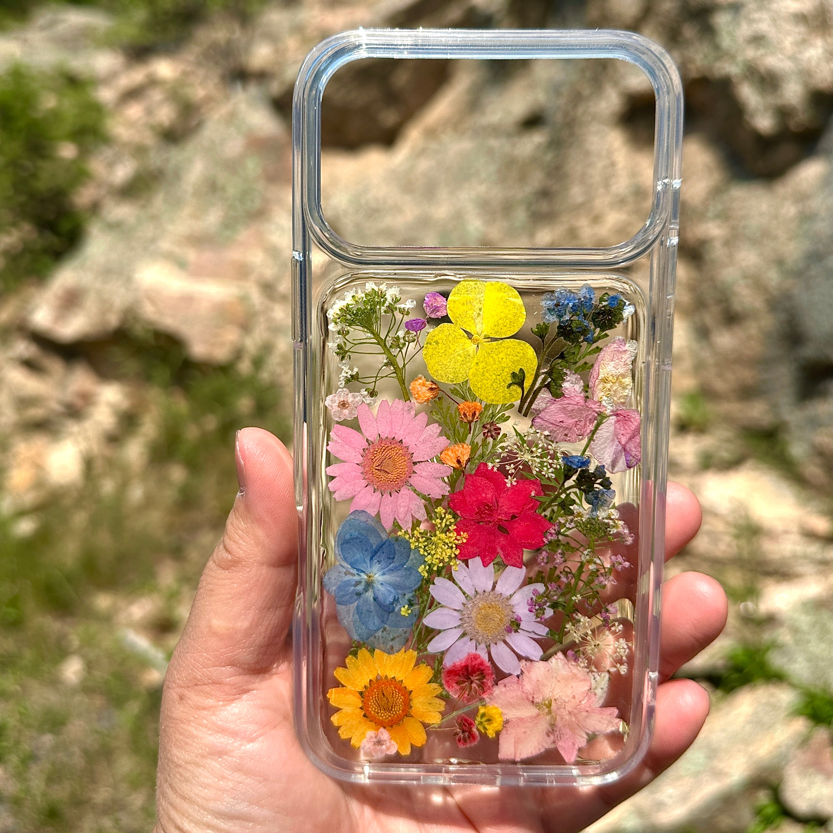 iPhone 17 Pro Max Flower Phone Case - BG 460