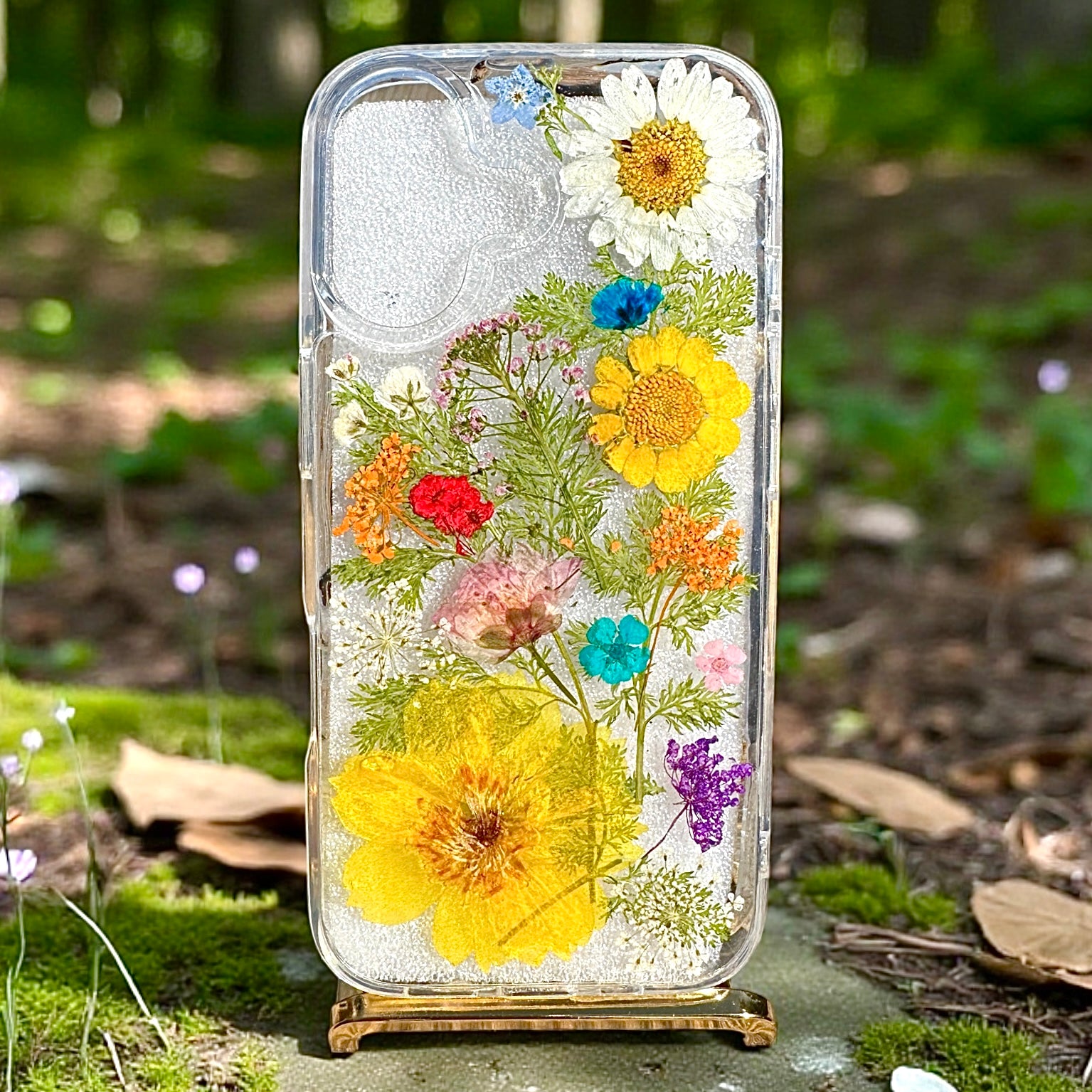 iPhone 17 Flower Phone Case - BG 348