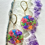 Botanical Flower Earrings - BG 287