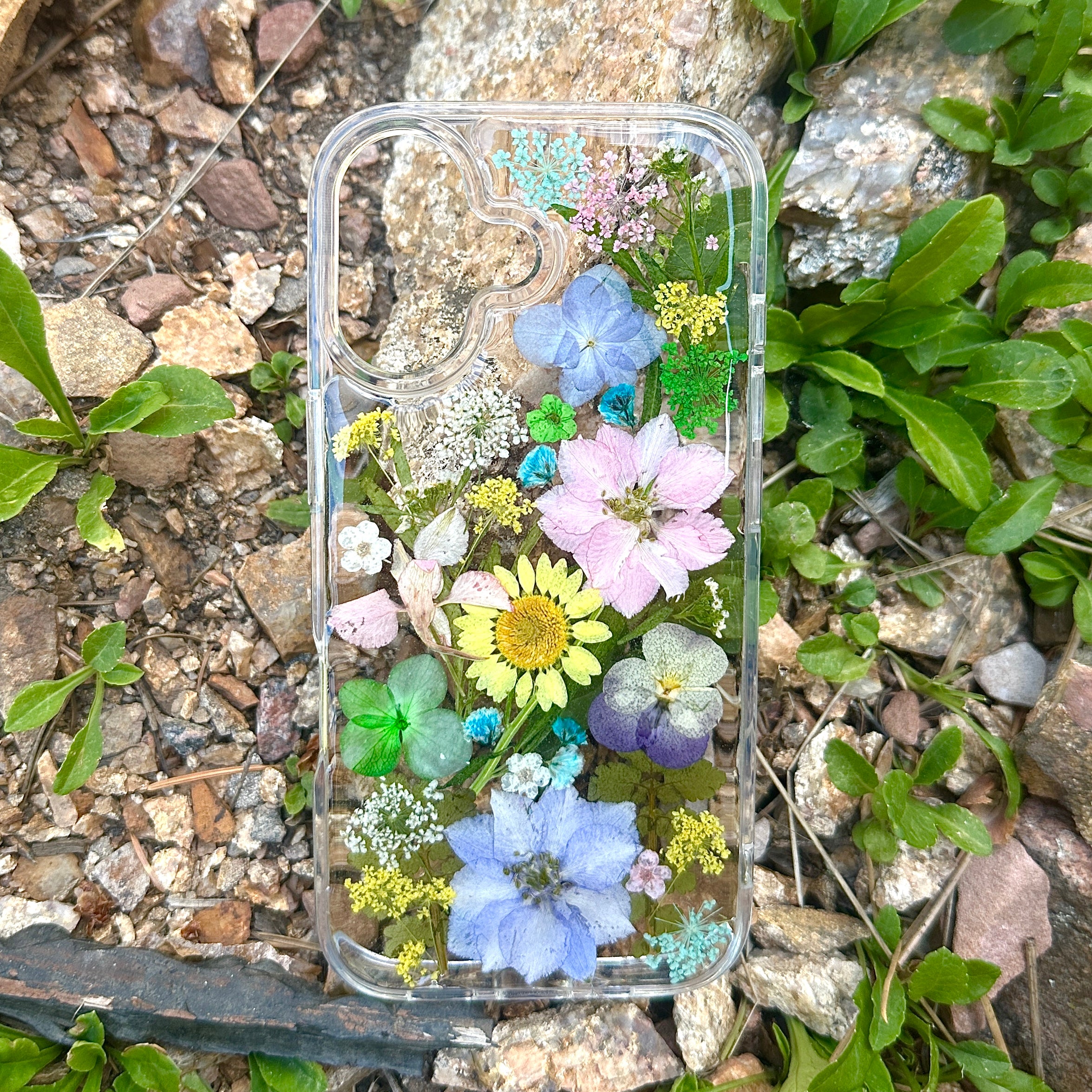 iPhone 17 Flower Phone Case - BG 454