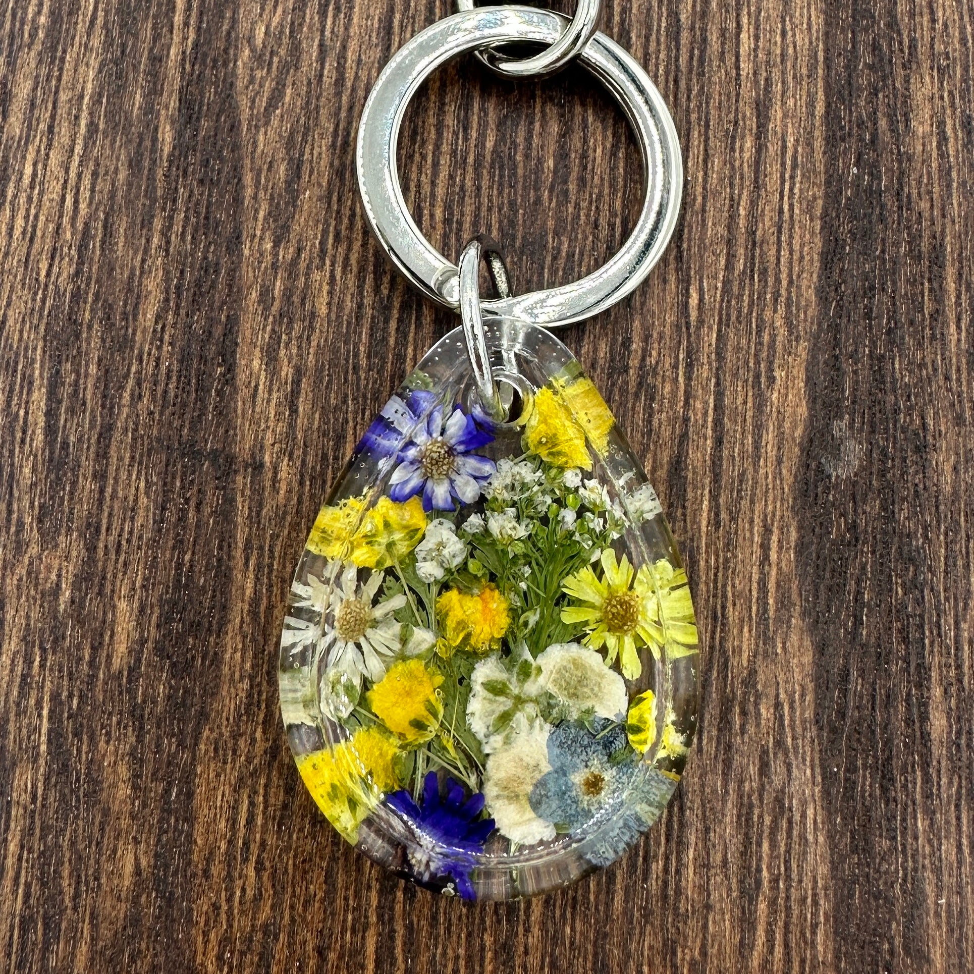 Pressed Flower Key Chain - BG 379