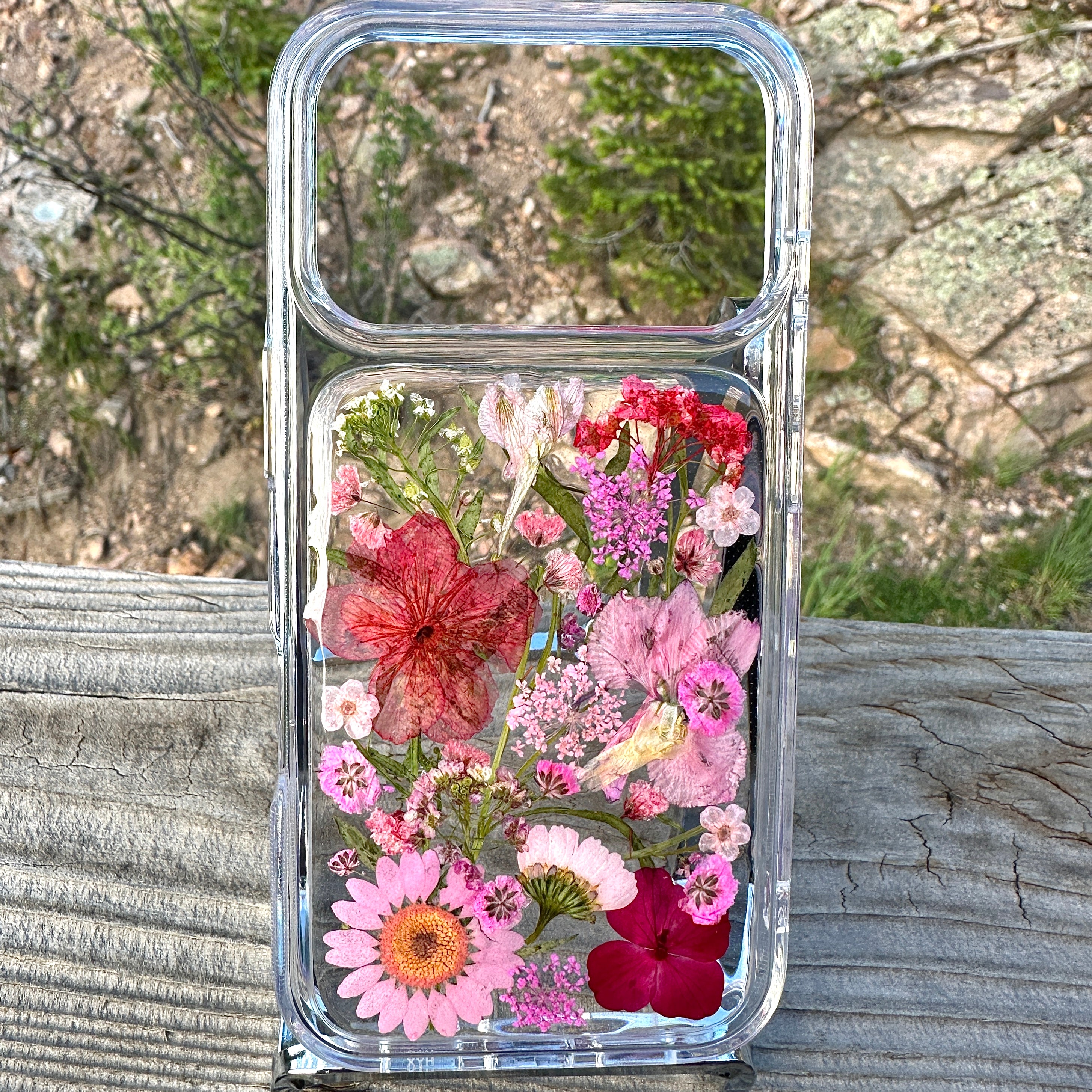 iPhone 17 Pro Flower Phone Case - BG 438