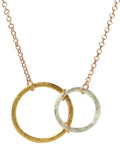 Abstract Circle Necklace