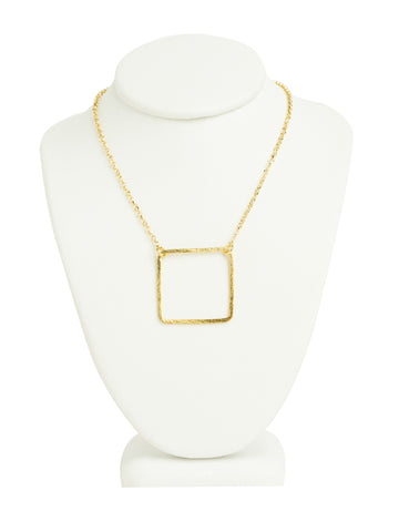 Large Square Necklace