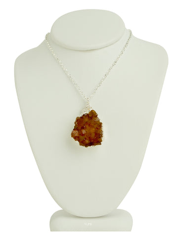 Citrine Pendant Necklace