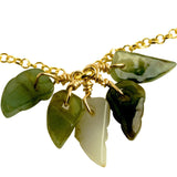 Jade Leaves Bracelet
