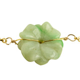 Jade Flower Bracelet