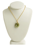 Jade Flower Necklace
