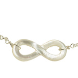 Mother of Pearl Infinity Bracelet