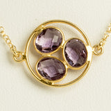 Amethyst Cluster Necklace