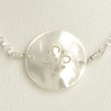Mother of Pearl Floral Necklace