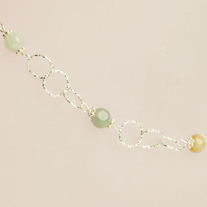 Jade Colors + Chain Anklet