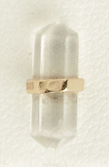 Clear Quartz Stud Earrings