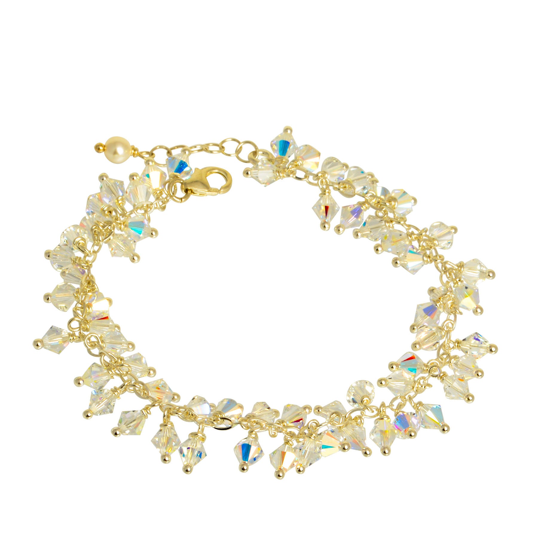 Swarovski Magic Bracelet, Snowflake, White, Rose-Gold Tone Plated 5558186 -  Four Seasons Jewelry