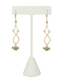 Labradorite Filigree Earrings