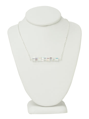 Crystal Bar Necklace