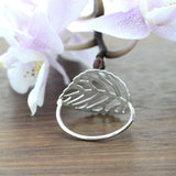Elm Leaf Ring