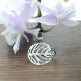 Elm Leaf Ring