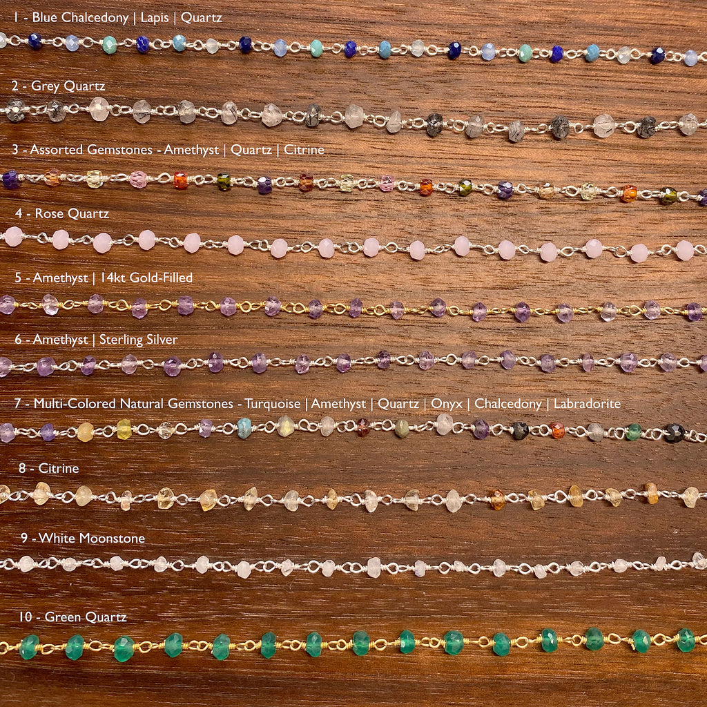 Gemstone Chain Collection - A