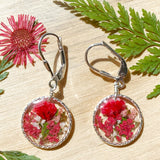 Ruby Botanical Garden Earrings - BG70