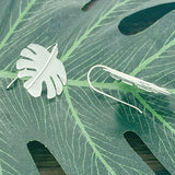 Monstera Leaf Earrings