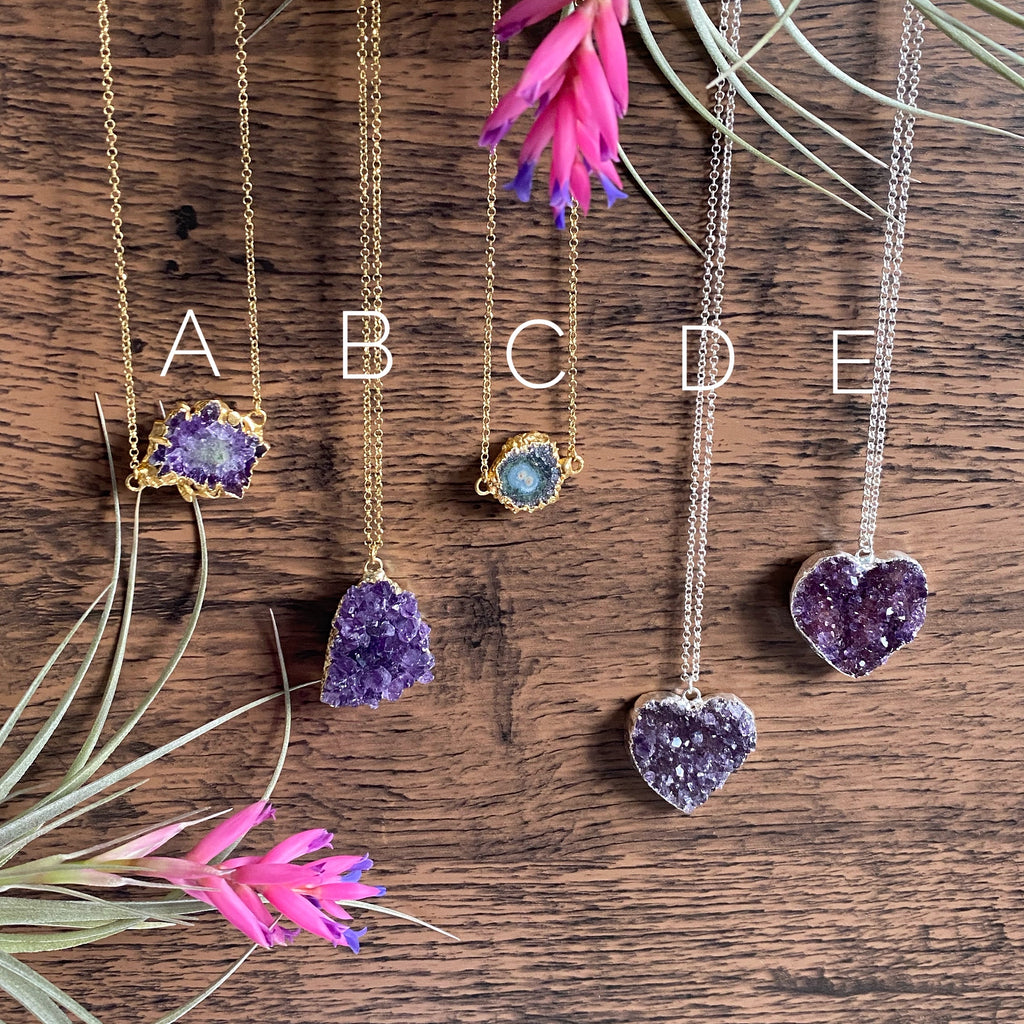 Amethyst Necklace Collection