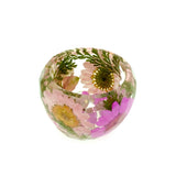 Pink Wildflowers Holder + Air Plant