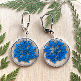 Queen Anne’s Lace Flower Earrings