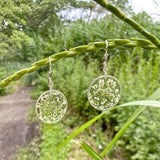 Queen Anne’s Lace Flower Earrings - BG46