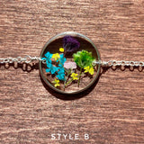 Handmade Floral Terrarium Bracelets