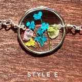 Handmade Floral Terrarium Bracelets