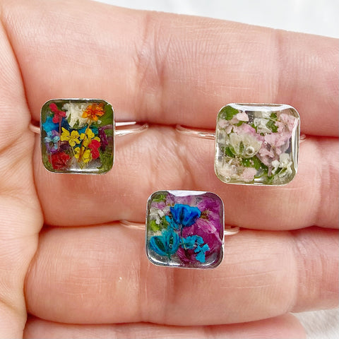 Botanical Garden Rings - Size 8 - BG22 (Style A | B | C)