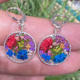 Colorful Botanical Garden Earrings - BG66