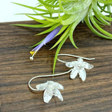 Organic Flower Earrings