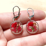 Ruby Botanical Garden Earrings - BG70