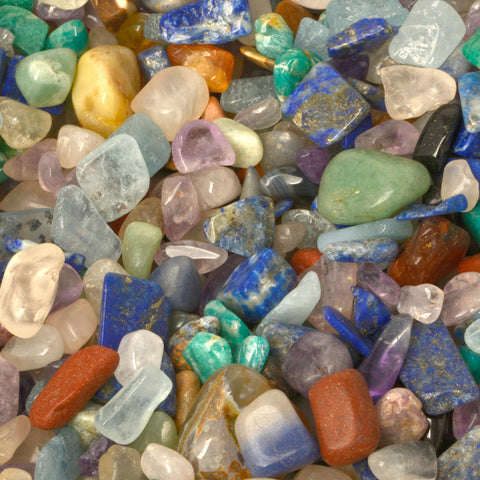 Mixed Natural Gemstone Chip Stones