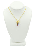 Rudolph Reindeer Crystal Necklace