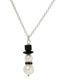 Happy Snowman Necklace